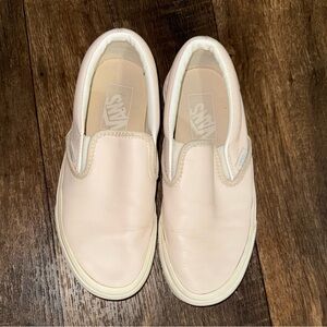 Vans women slip ons